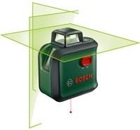 Bosch Kreuzlinienlaser AdvancedLevel 360 Set mit Stativ TT 150 in Grün und Schwarz - Bild 1