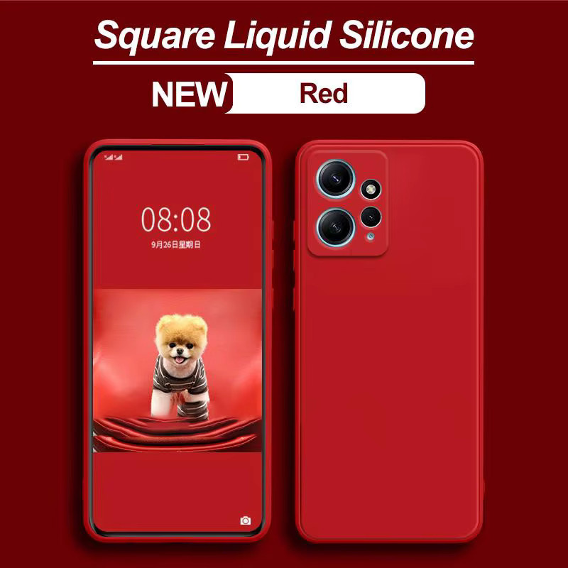 Matte Silikon-Schutzhülle in Pink für Xiaomi Redmi Note 12, Note 12 Pro Plus 5G, Redmi 12, 12C und Note 12s - Bild 3