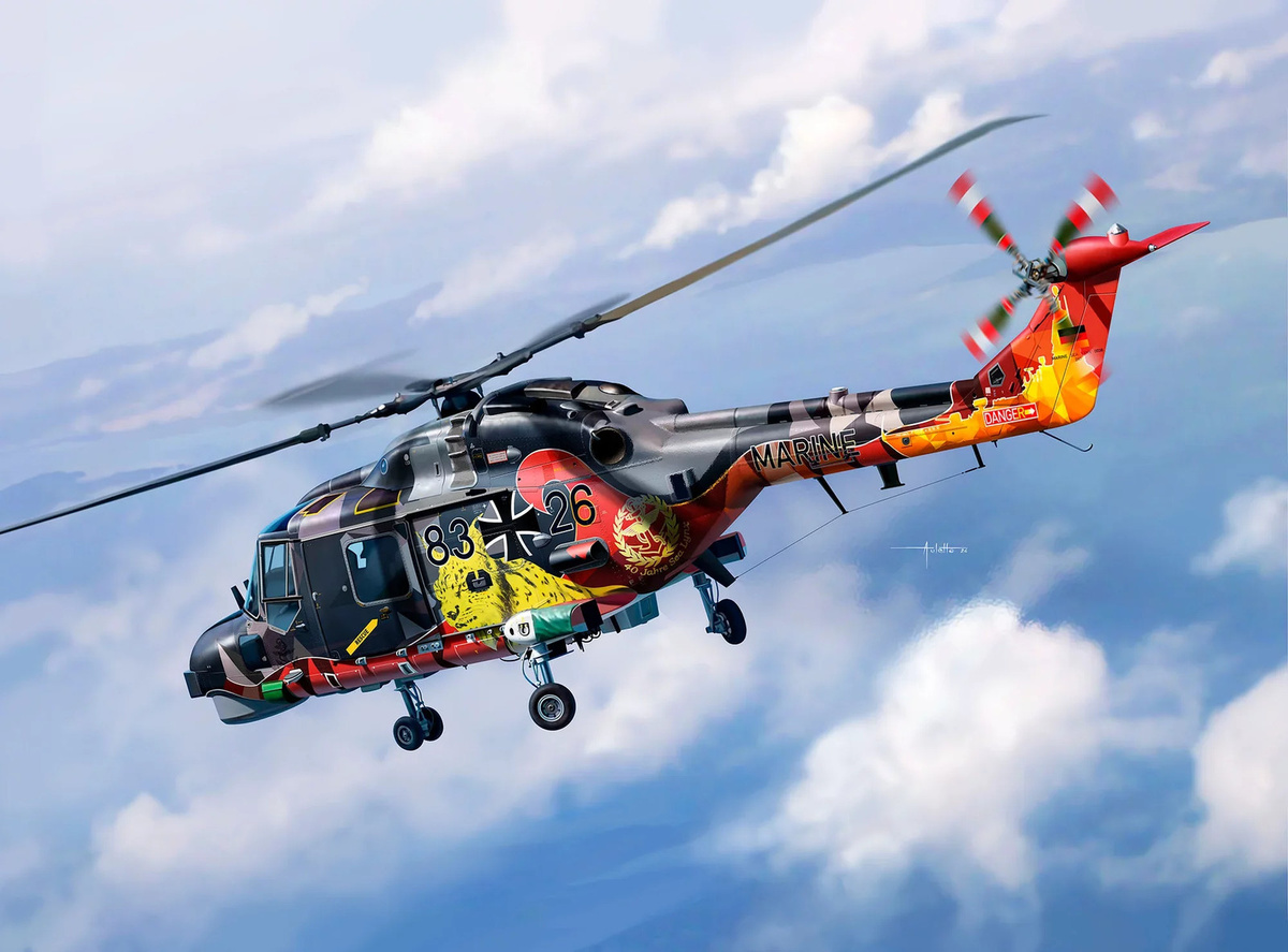 Revell Westland Sea Lynx Mk.88A 40 Years Special Edition, Modellbau, 1:32 - Bild 2