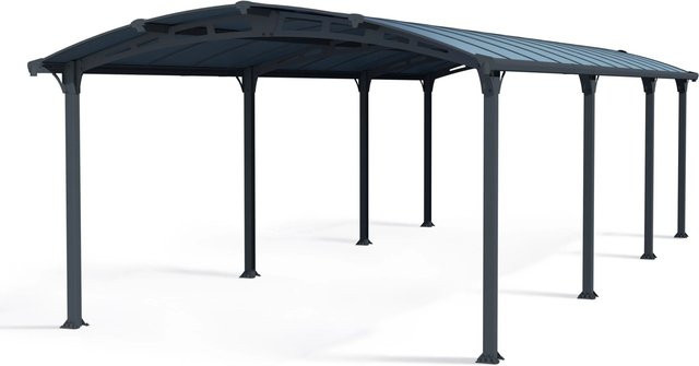 Canopia Carport Arcadia 8500 aus Aluminium in Anthrazit B: 360 cm, T: 860 cm - Bild 1