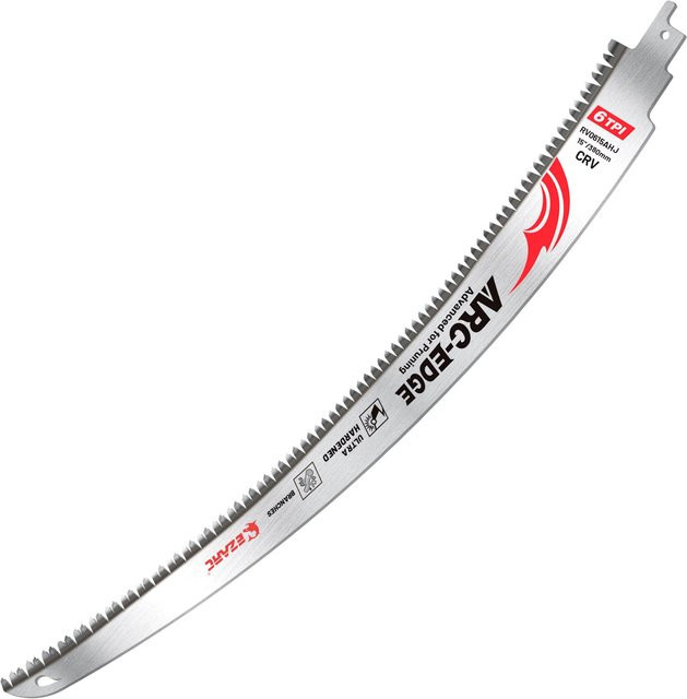 EZARC Arc Edge Japanische Sägeblätter aus CRV für Baumschnitt und Holz, Farbe: Silber, Länge: 380 mm - Bild 1