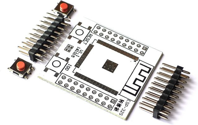 10er Set Si Tai&SH ESP32 ESP32S WLAN und Bluetooth Modul mit Arduino Adapter Pinboard Konverter in Grün und Weiß - Bild 1