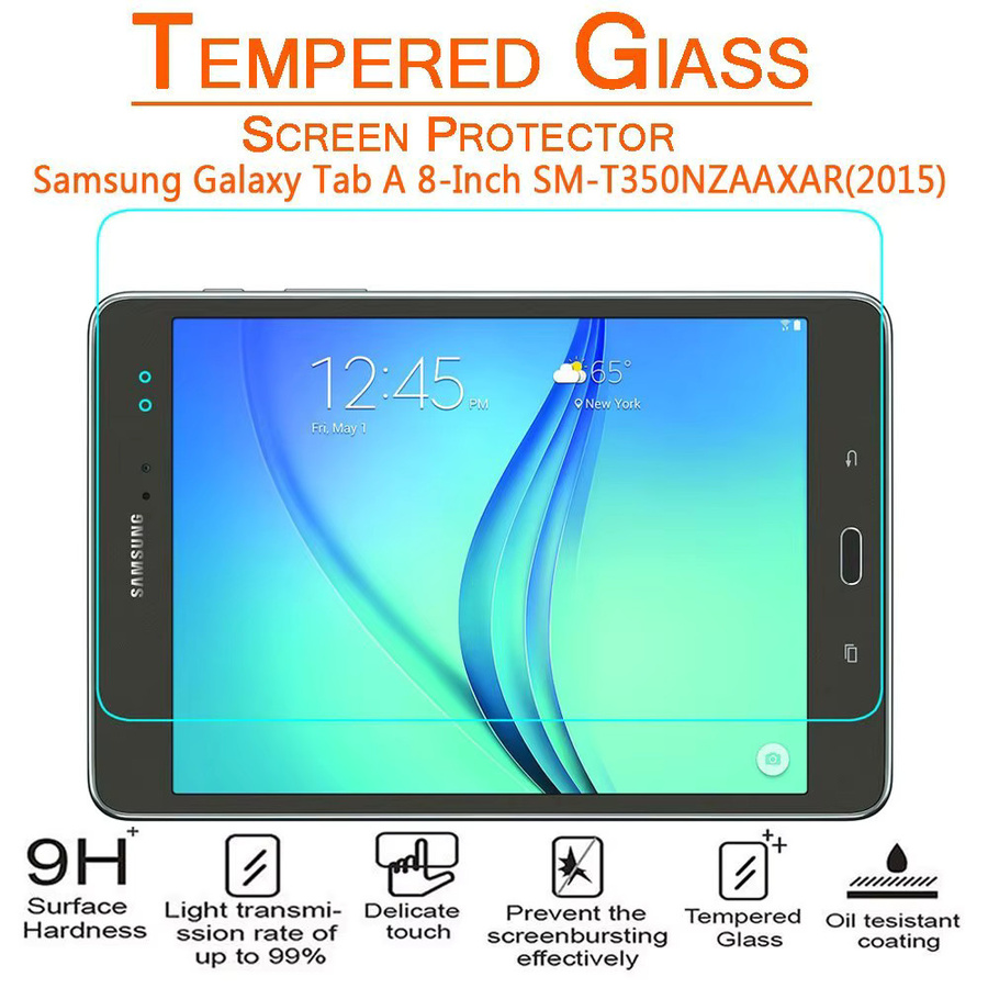 3er-Pack Glas-Displayschutzfolie für Samsung Galaxy Tab A 8.0 und Tab S in Transparent - Bild 4