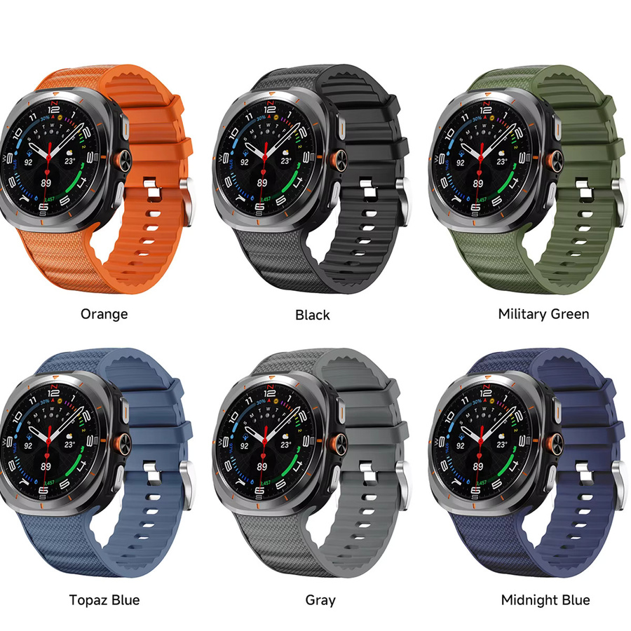FancyWrist Uhrenarmband Silikon, Samsung Galaxy Watch Ultra 47 mm, Unisex - Bild 4