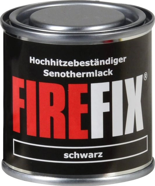 Firefix Ofenlack Schwarz 125 ml - Bild 1