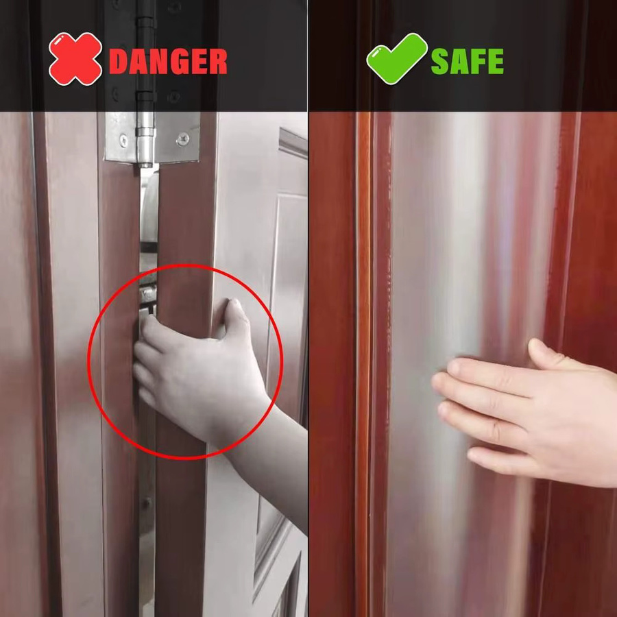 Türschutz als Anti-Quetsch-Schutz für Finger zur Sicherheit in Kindergärten und Haushalten, Länge: 120 cm - Bild 3