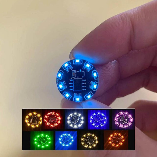 Wireless LED Magnetic Control Light Flow Lights Lampe, Roboter Modell - Bild 1