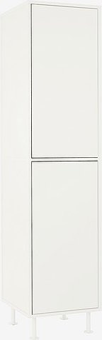 Jotex KIPP Kleiderschrank in Weiß mit integrierten Schubladen und Scharniertüren, B/T/H: 55 x 50 x 210 cm - Bild 1
