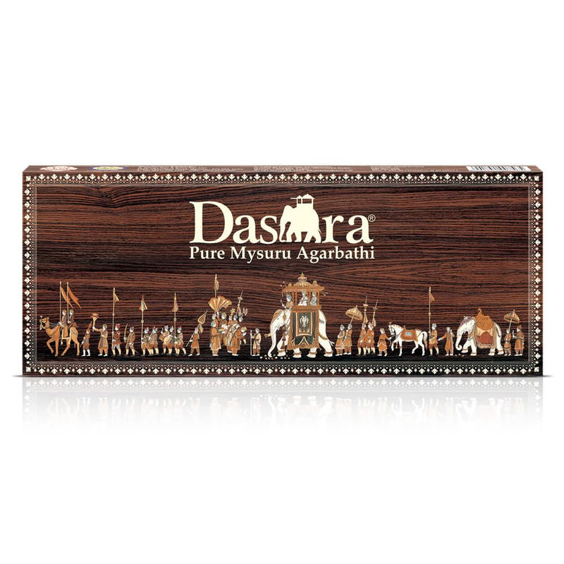 Cycle Pure Dasara Räucherstäbchen Sandelholz 60 Stück Packung langanhaltende Masala Bathi mit holzigem Duft - Bild 3