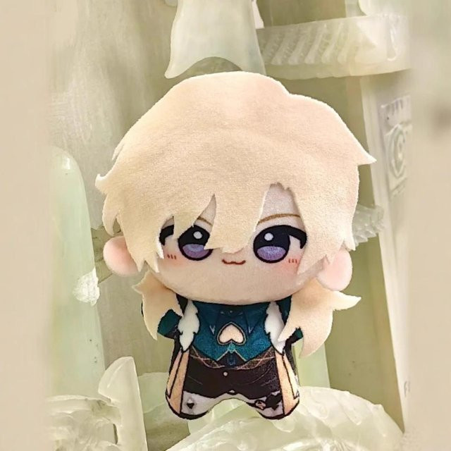 Yiran toy Honkai Star Rail Aventurin Plüschtier, Plüsch Schlüsselanhänger, 10cm - Bild 1
