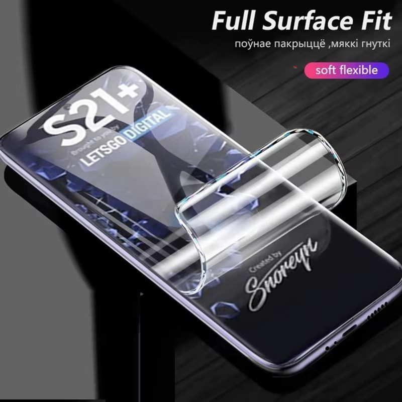 3er-Pack Hydrogel Displayfolie für Samsung Galaxy A50 A51 A52 A53 A54 A70 A71 A72 A73 A12 A21S A33 A20 A40 in Transparent - Bild 6
