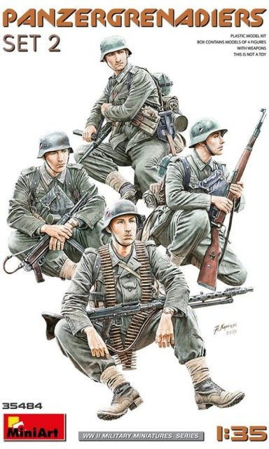 Miniart Panzergrenadiere, Set 2, Fahrzeuge, Set / Bundle - Bild 1