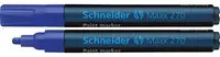 Schneider Lackmarker Maxx 270 Permanentmarker mit Bullet-Spitze in Blau - Bild 1
