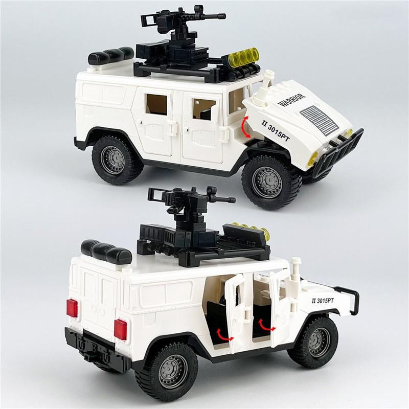 Yiran toy Polizei Bausteine Auto Konstruktion Montage Szene 6–12 Jahre - Bild 5