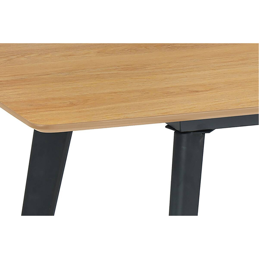 byLIVING Esstisch OKLAHOMA mit Auszug in Braun und Schwarz, B/H/T: 160 x 76 x 90 cm - Bild 2