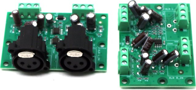 DYKBmetered XLR zu RCA Audio-Adapter mit NE5532 OP-Verstärker, Stereo-Symmetrisch zu Ungesymmetrisch, Grün - Bild 1