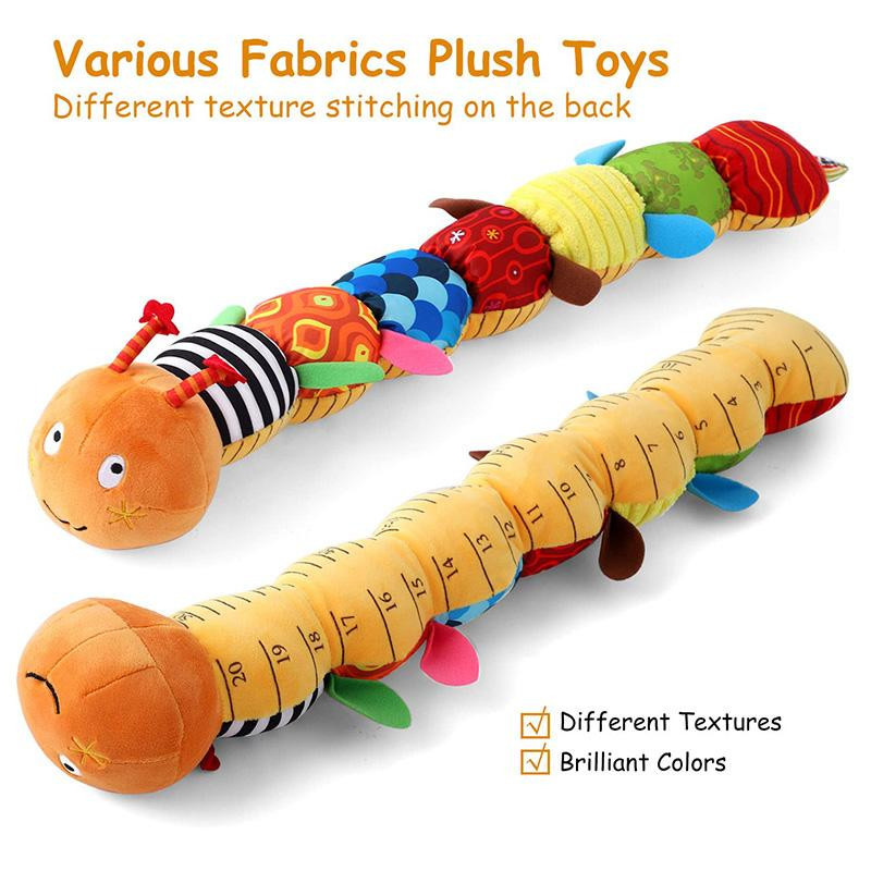 Bai Fen Bai Raupe Wurm Plüschspielzeug Bunt / Mehrfarbig 0-6m - Bild 2