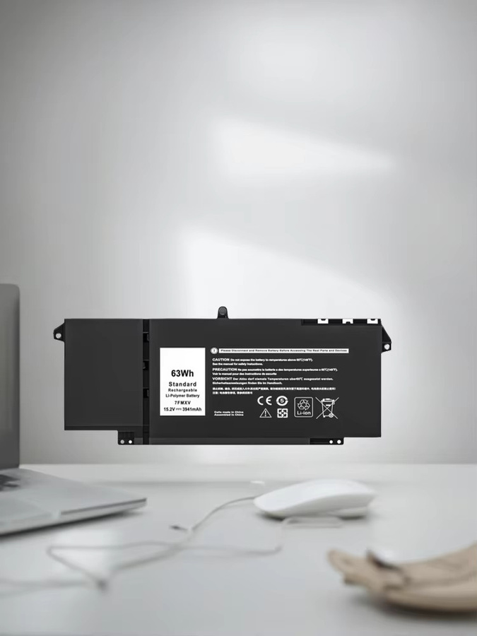 Dell Laptop-Akku 15,2V 63Wh in Schwarz für Latitude 5320 7320 7420 7520 2-in-1 und P133G P134G P135G P136G P138G P139G P110F 9JM71 - Bild 6