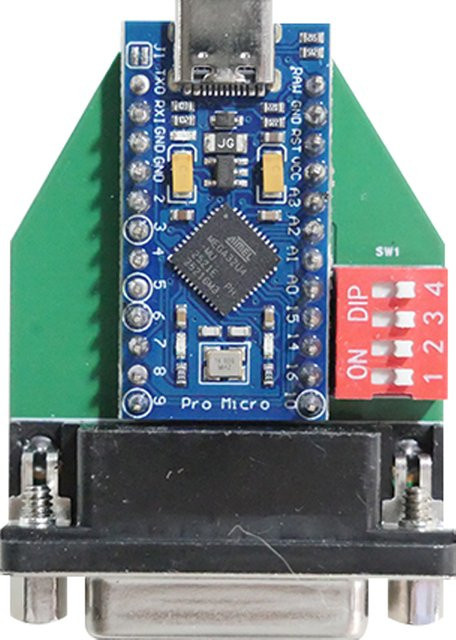 USB-Adapter von 15-Pin Game Port auf USB-A für Flugjoysticks und Spielekonsolen - Bild 1