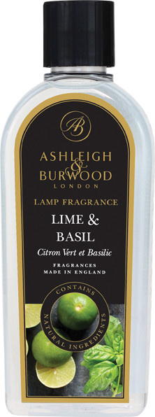 Ashleigh & Burwood Lampenduft Lime & Basil in transparentem Glas mit frischem und würzigem Aroma - Bild 1