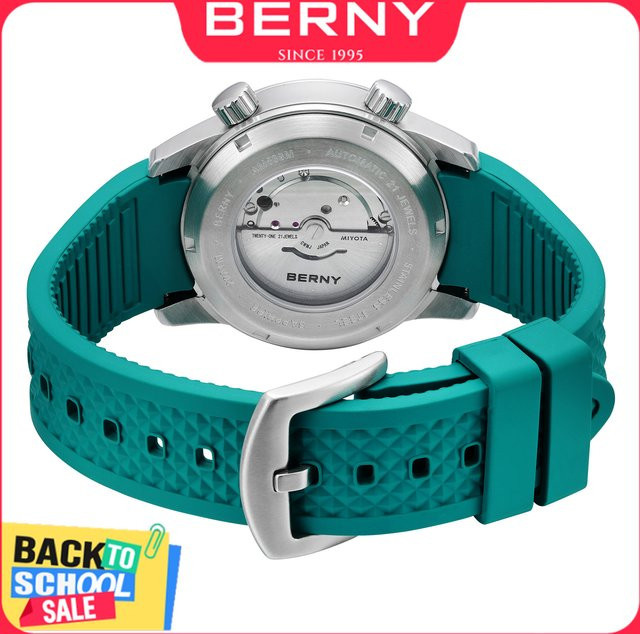 BERNY Uhrenarmband, Silikon, 22 mm, Unisex - Bild 1