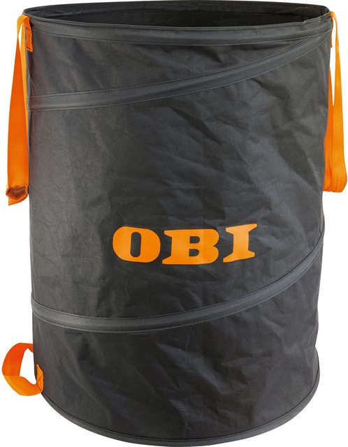 OBI Gartensack Pop-Up aus Oxfordstoff, Anthrazit, Durchmesser: 56 cm, Höhe: 70 cm - Bild 1