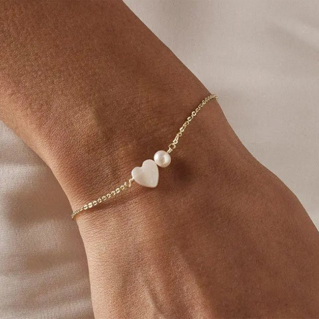 Armband Erpels, Gold, Perle, Damen - Bild 1