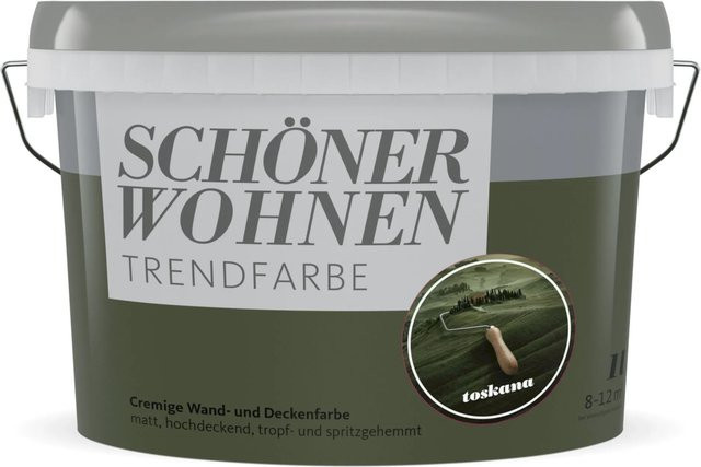 Schöner Wohnen Trendfarbe Toskana in Multicolour und Grün - Bild 1