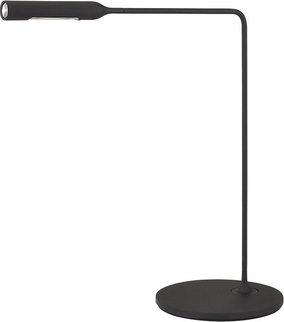 Lumina Flo Desk LED-Schreibtischleuchte in Schwarz, dimmbar und verstellbar mit warmweißem Licht (2700K) - Bild 1