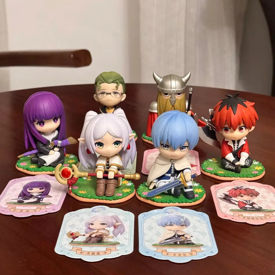 Bandai Frieren: Beyond Journey's End Figurenset, 6-teiliges Set, Actionfigur - Bild 2