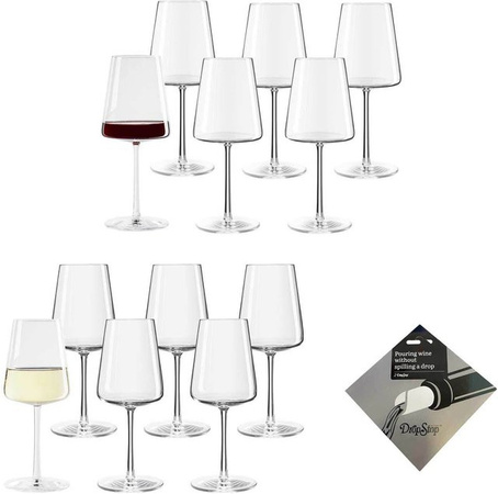 Stölzle Lausitz Weingläser mit Weinausgießer Power in Transparent