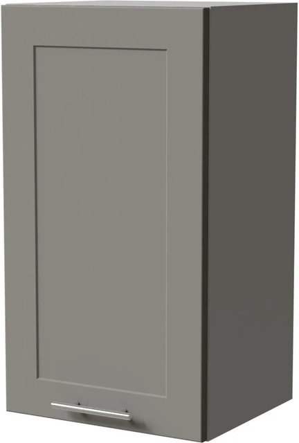 Feldmann-Wohnen Hängeschrank Oslo Küchenschrank in Staubgrau Matt, B/T/H: 40 x 32,5 x 72 cm - Bild 1