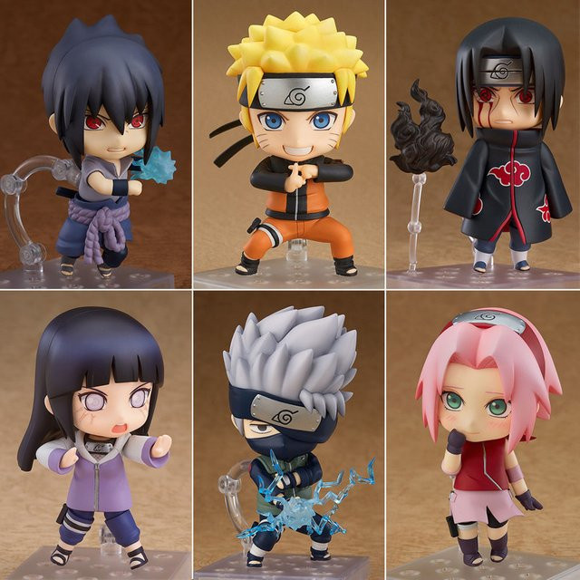 Bandai Naruto Chibi Anime-Figur, PVC-Modell Statue, Einzelfigur - Bild 1