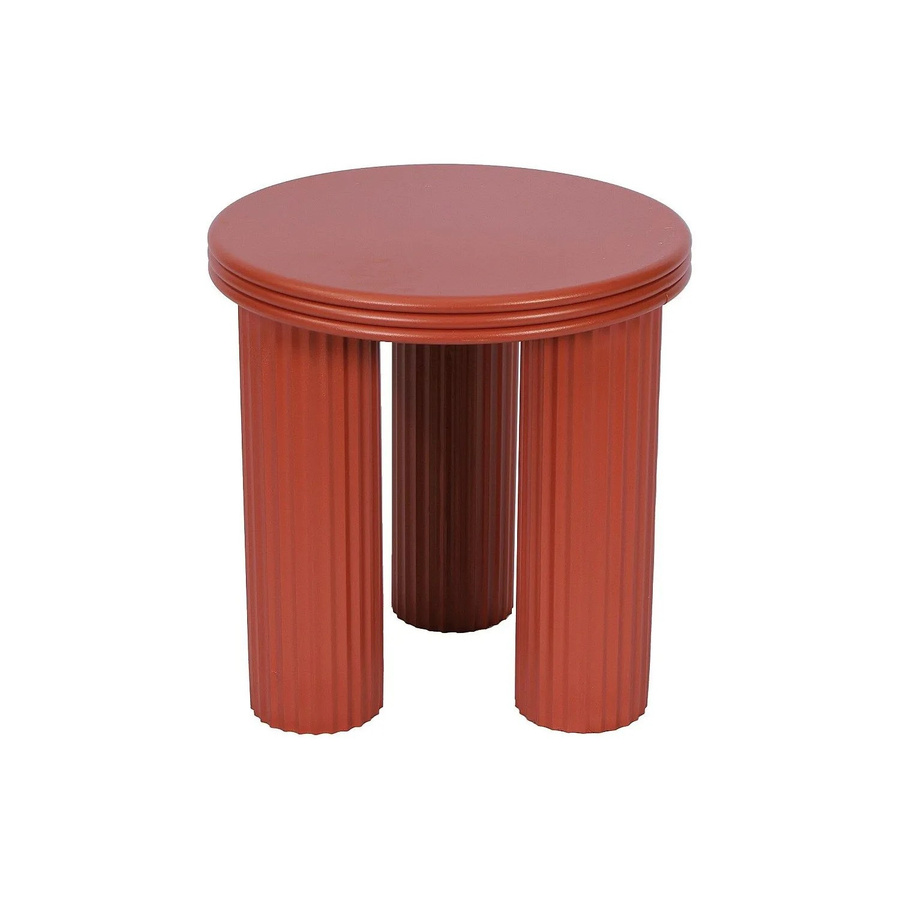 Beistelltisch Ravoka von Vente-unique in Terracotta aus Metall - Bild 2
