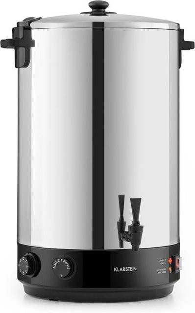 Klarstein KonfiStar 50 Einkochautomat aus Edelstahl in Silber mit 50 Liter Fassungsvermögen und 2500W Leistung - Bild 1