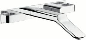Hansgrohe Axor Urquiola Wandmontage-Waschtischarmatur UP-3-L in Chrom mit 228 mm Ausladung - Bild 1
