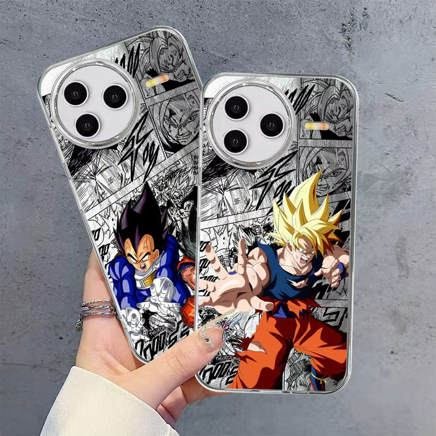 Dragon Ball Anime Goku Handyhülle für Xiaomi Redmi Note 13 Pro Note 9 10 Pro 14C 13C K80 Pro Schwarz Soft Shell - Bild 4