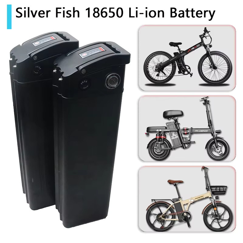 Silver Fish Lithium-Ionen-Akku für faltbare E-Bikes mit integriertem 30A BMS und XLR-Ladegerät - Bild 3
