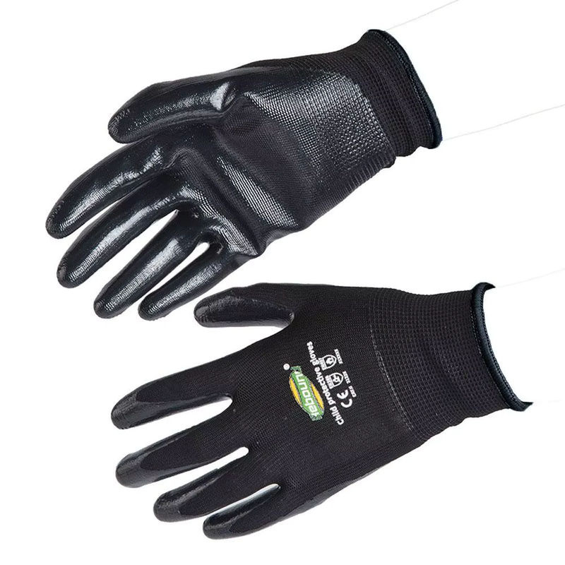 Schwarze Anti-Schnitt Schutzhandschuhe für Kinder und Erwachsene zum Schutz vor Schnitten und Bissen für die Gartenarbeit - Bild 4