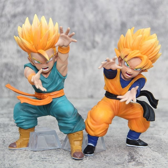 Bandai Dragon Ball Son Gohan Trunks Actionfiguren, 15cm, Einzelfigur - Bild 1
