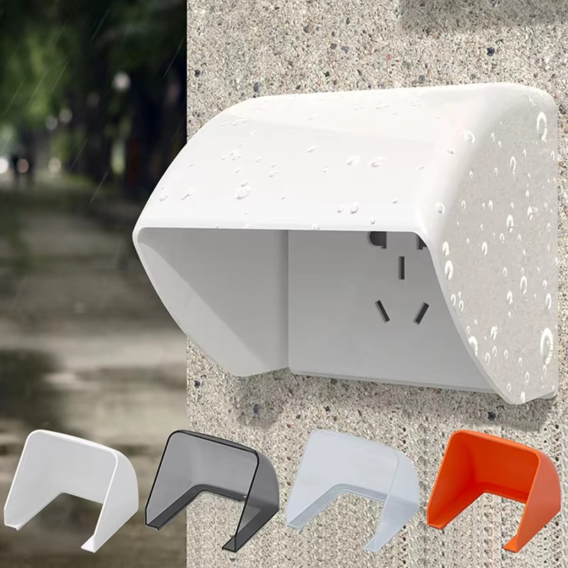 Universelle wasserdichte Steckdosenschutzabdeckung für Außenbereich, transparente Schutzbox für Schalter und Steckdosen - Bild 2