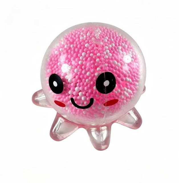 A Family Of Home Textiles Leuchtender Licht-Tintenfisch Stressball, rosa - Bild 1
