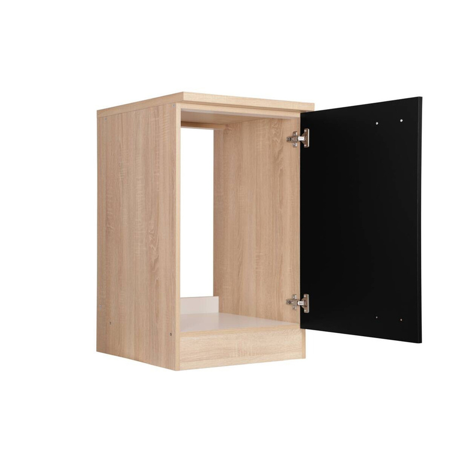 Respekta Küchen-Spülenunterschrank Merle Schwarz mit Soft-Close-Türen, B/H/T: 50 x 84,8 x 60 cm - Bild 5