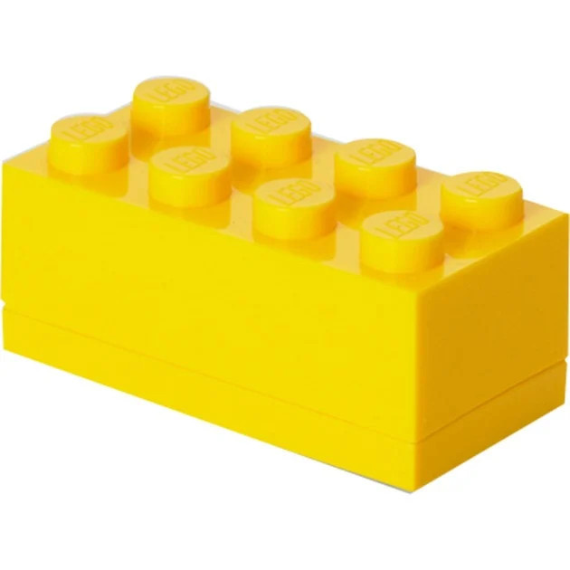 LEGO Mini Box 8 Lunch-Box in Gelb - Bild 1