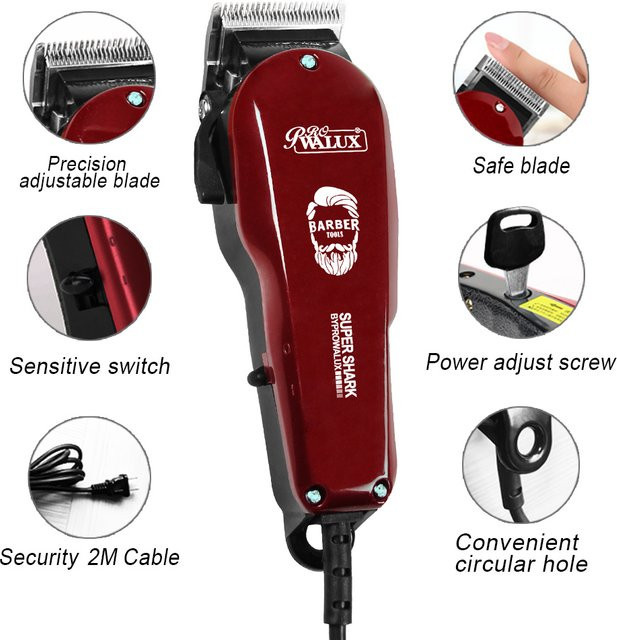 Magicful Haarschneidemaschine für Herren, Rot, 10 W - Bild 1