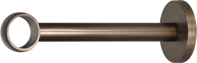 Mydeco Gardinenstangen-Halterung aus Metall in Bronze, Durchmesser: 2,5 cm, Wandabstand: 15 cm - Bild 1