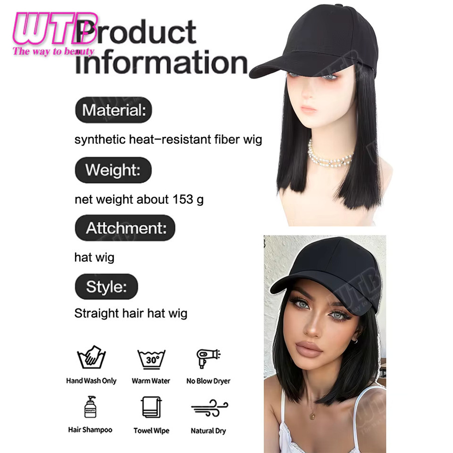 WTB Hutperücke, schwarz, kurzes glattes Haar, Damen - Bild 6