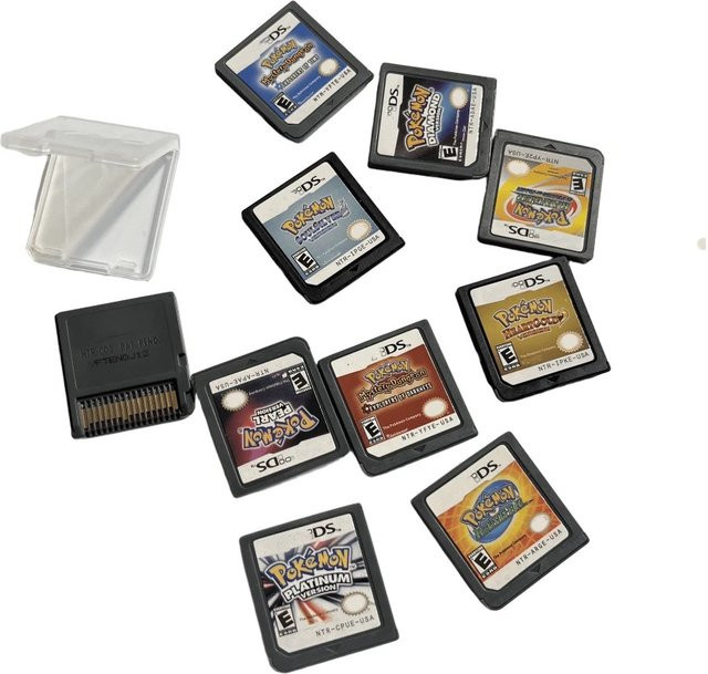 TAKARA TOMY Pokémon Spielkassette, Ranger Pearl Diamond HeartGold SoulSilver, NDS 3DS - Bild 1