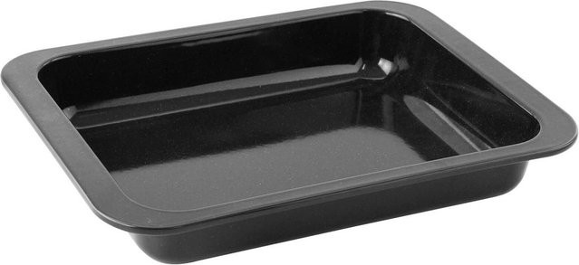 Zenker Auflaufform Special Lasagneform aus Emaille, Schwarz, B: 33 cm, T: 25 cm - Bild 1