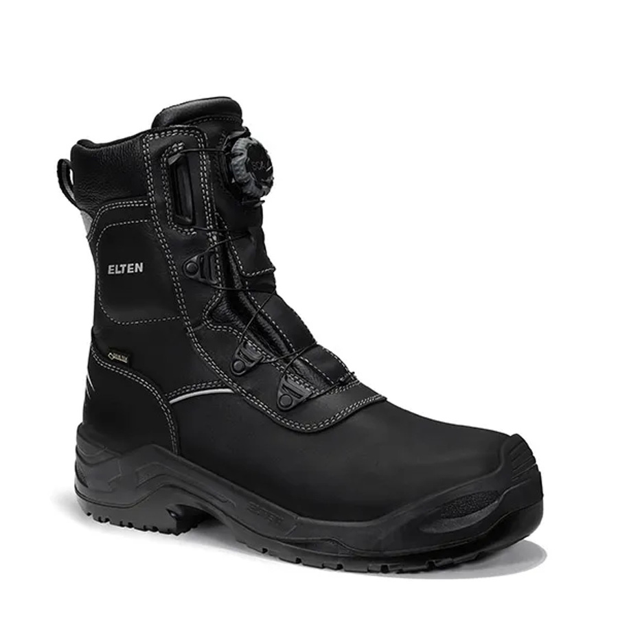 Elten Sicherheitswinterstiefel Joschi Boa GTX ESD S3 aus Rindleder in Schwarz, Größe 47 - Bild 2